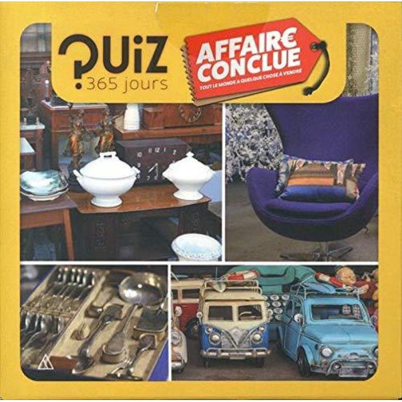 AFFAIRE CONCLUE - Quiz 365 jours