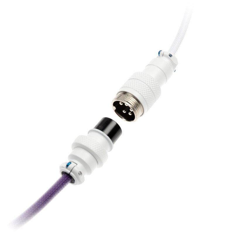 Ducky Premicord Creator Spiralkabel, USB Typ C auf Typ A - 1,8m