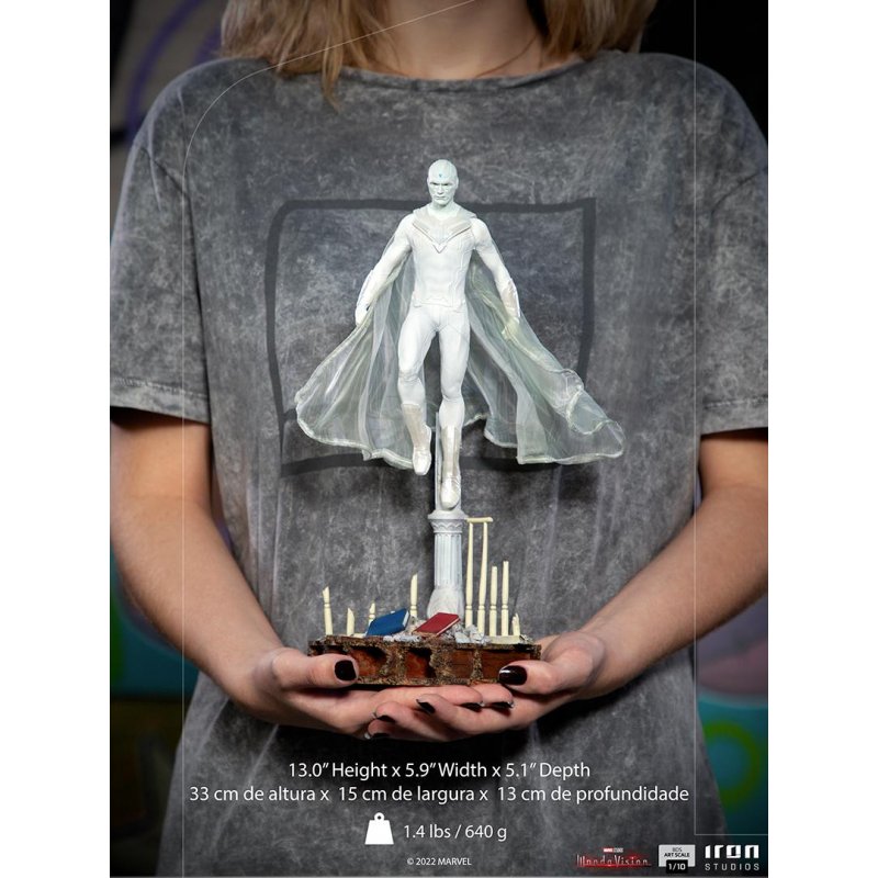 WANDAVISION - White Vision - Statuette 1/10 Art Scale - 33cm