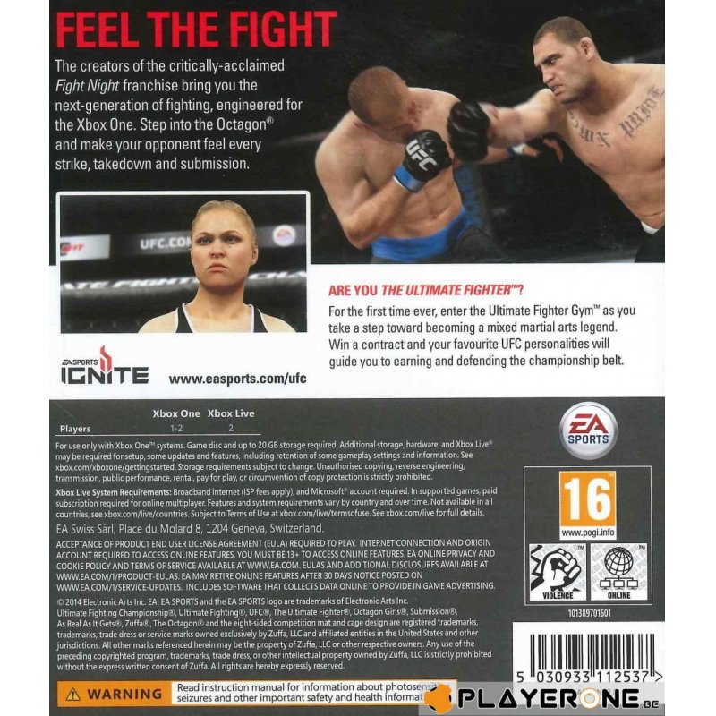 Electronic Arts EA Sports UFC Standard Xbox One