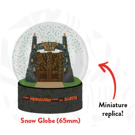 JURASSIC PARK - Portails - Boule à Neige 65mm