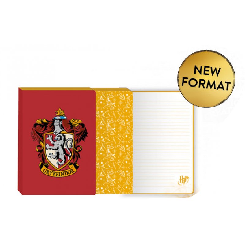 HARRY POTTER - Gryffondor - Cahier A5