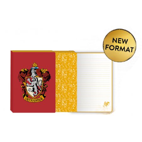 HARRY POTTER - Gryffondor - Cahier A5