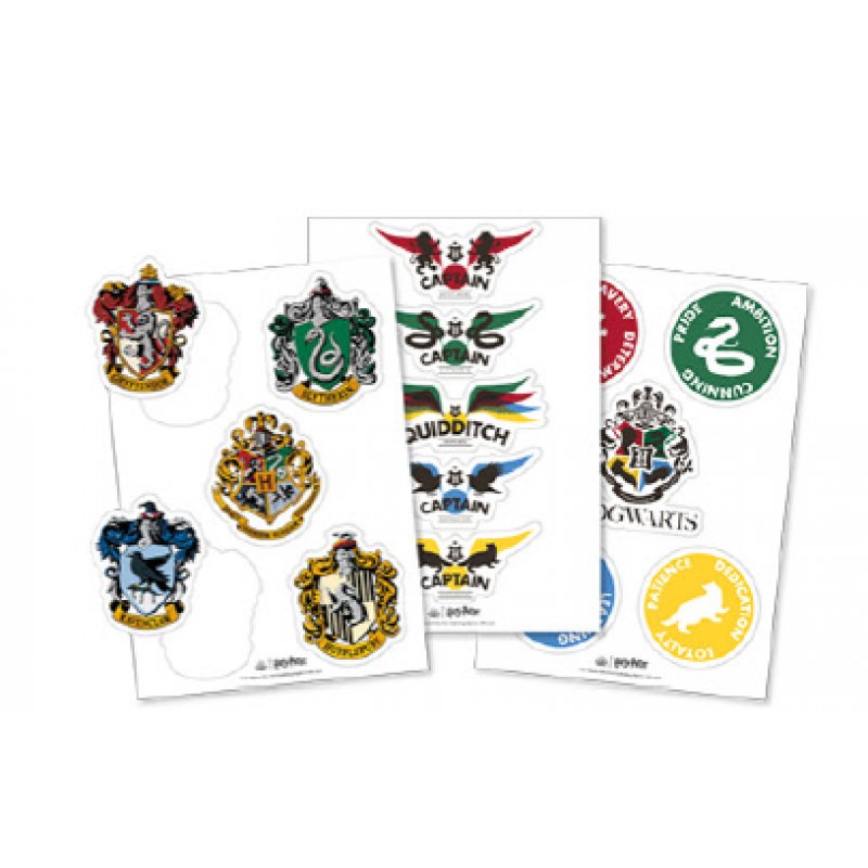 HARRY POTTER - House Pride - Planches de Stickers