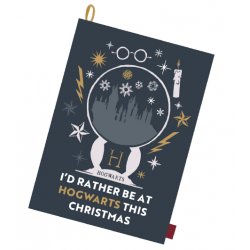 HARRY POTTER - Rather be at Hogwarts - Serviette à Thé