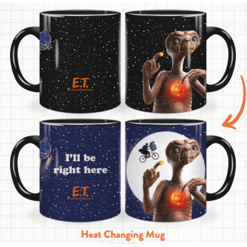 E.T. - Mug Thermoréactif