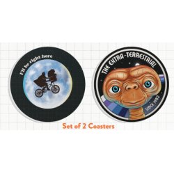 E.T. - Set De 2 Sous-Verres en Céramique