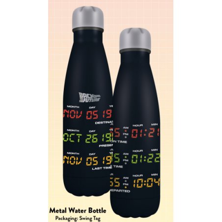 RETOUR VERS LE FUTURE - Bouteille en métal 500ml