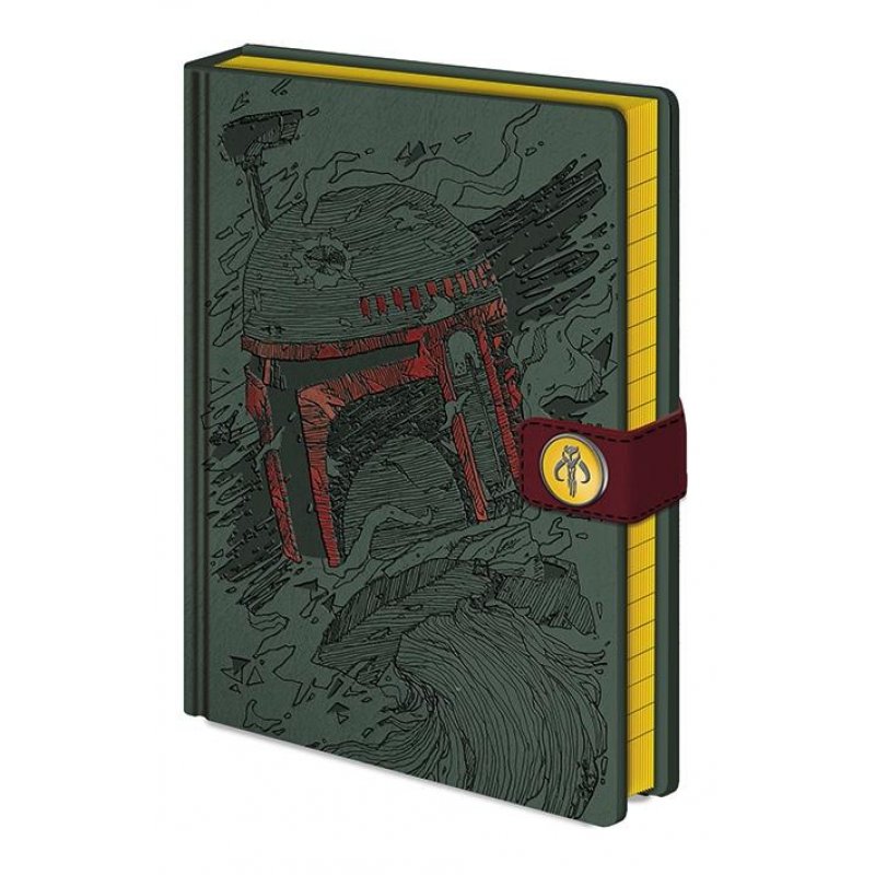 STAR WARS - Notebook A5 Premium - Boba Fett Art
