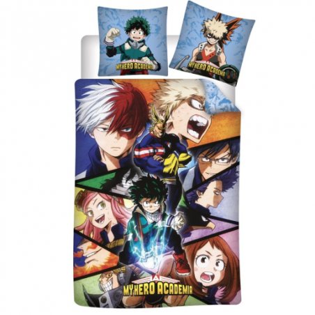 MY HERO ACADEMIA - Parure de lit 140x200cm  - '100% microfibre'