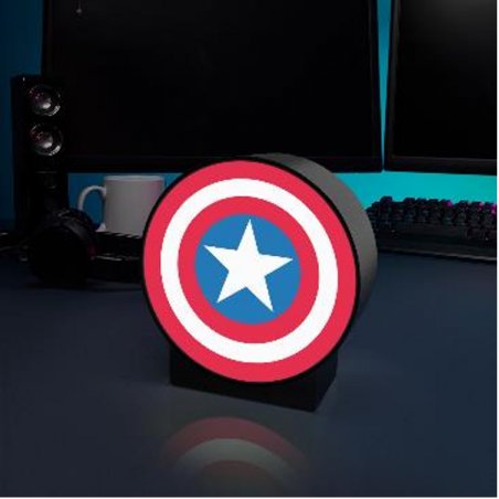 MARVEL - Captain America - Boîte Lumineuse 15cm