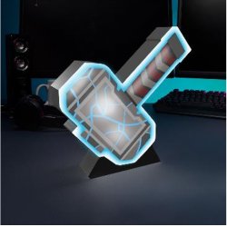 MARVEL - Marteau de Thor - Lampe 2D 17cm