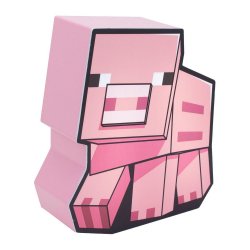 MINECRAFT - Cochon - Lampe 2D 16cm