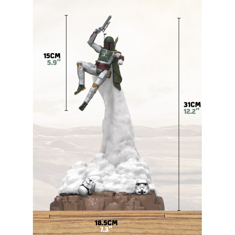 STAR WARS - Boba Fett Figural Light - 31cm