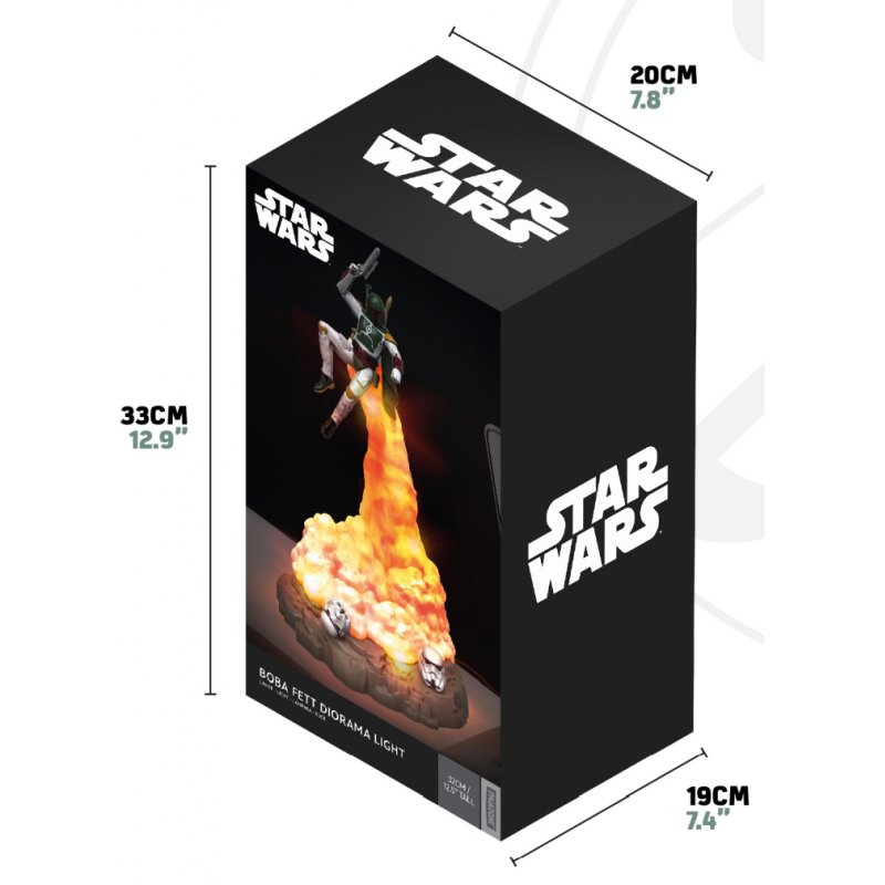 STAR WARS - Boba Fett Figural Light - 31cm