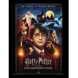 HARRY POTTER - 20 Years Of Movie Magic - Impression encadrée 30x40cm