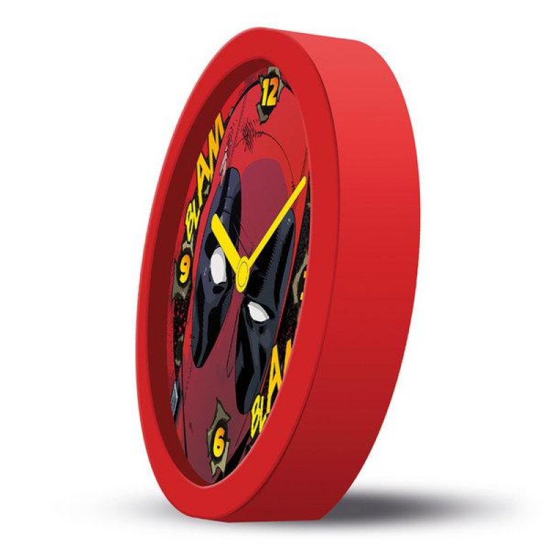 DEADPOOL - Blam Blam - Horloge de bureau 16cm