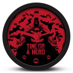 BATMAN - Time For A Hero - Horloge de bureau 16cm