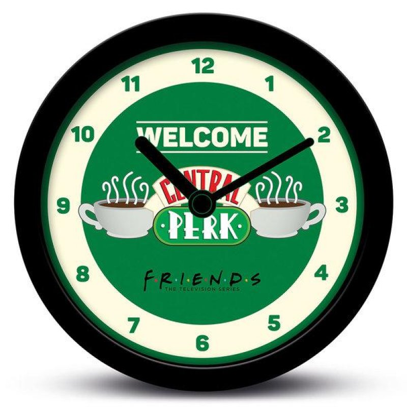FRIENDS - Central Perk - Horloge de bureau 16cm