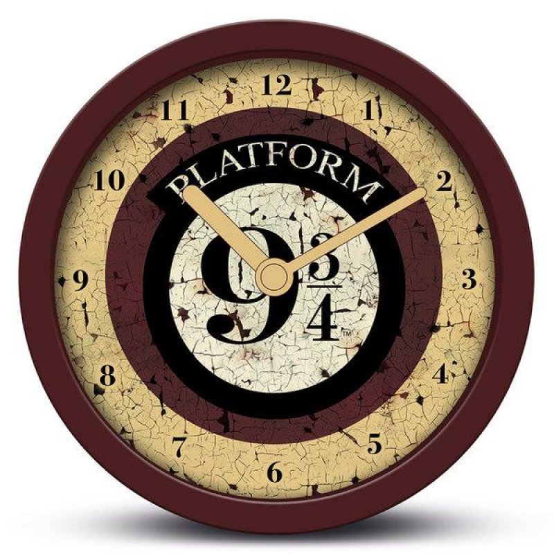 HARRY POTTER - Platform 9 3/4 - Horloge de bureau 16cm