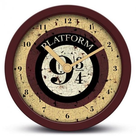 HARRY POTTER - Platform 9 3/4 - Horloge de bureau 16cm