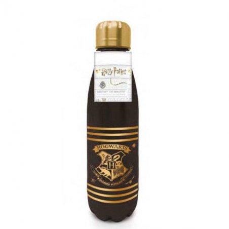 HARRY POTTER BLACK AND GOLD SMALL COLA BOTTLE