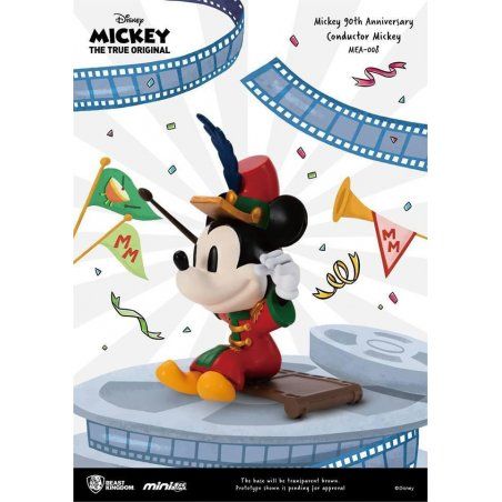DISNEY MICKEY - Figurine Mini Egg Attack - Conductor Mickey - 9cm