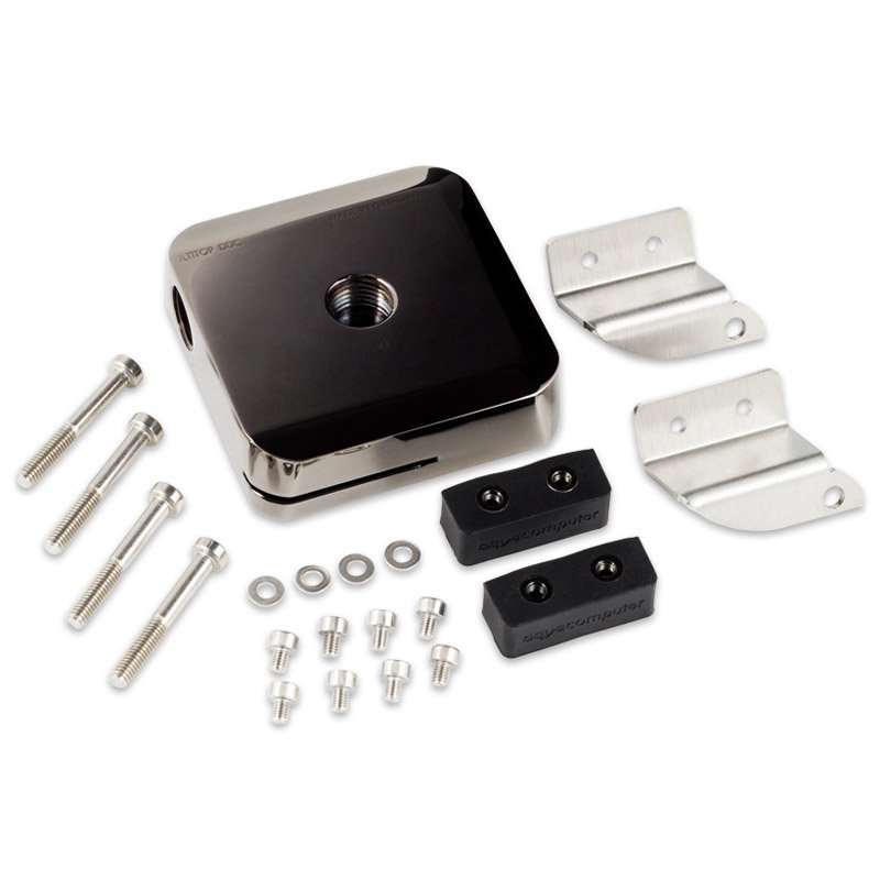 aqua computer ULTITOP DDC MIRROR Pumpendeckel für DDC Pumpen - schwarz