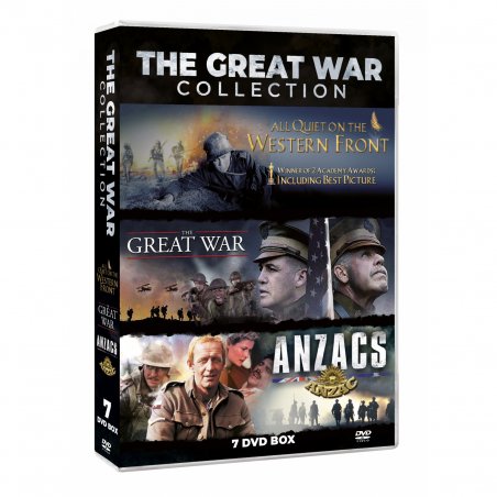 THE GREAT WAR COLLECTION (DVD only: Anzacs - Great War - All Quiet on the Western Front)