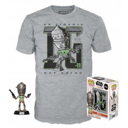 STAR WARS - Booble Head POP N° xx - IG-11 With Child + T-shirt (M)