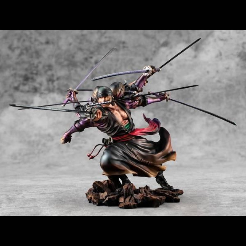 ONE PIECE - Zoro Vers. demon spirit kyuutouryuu asura - Statuette 17cm