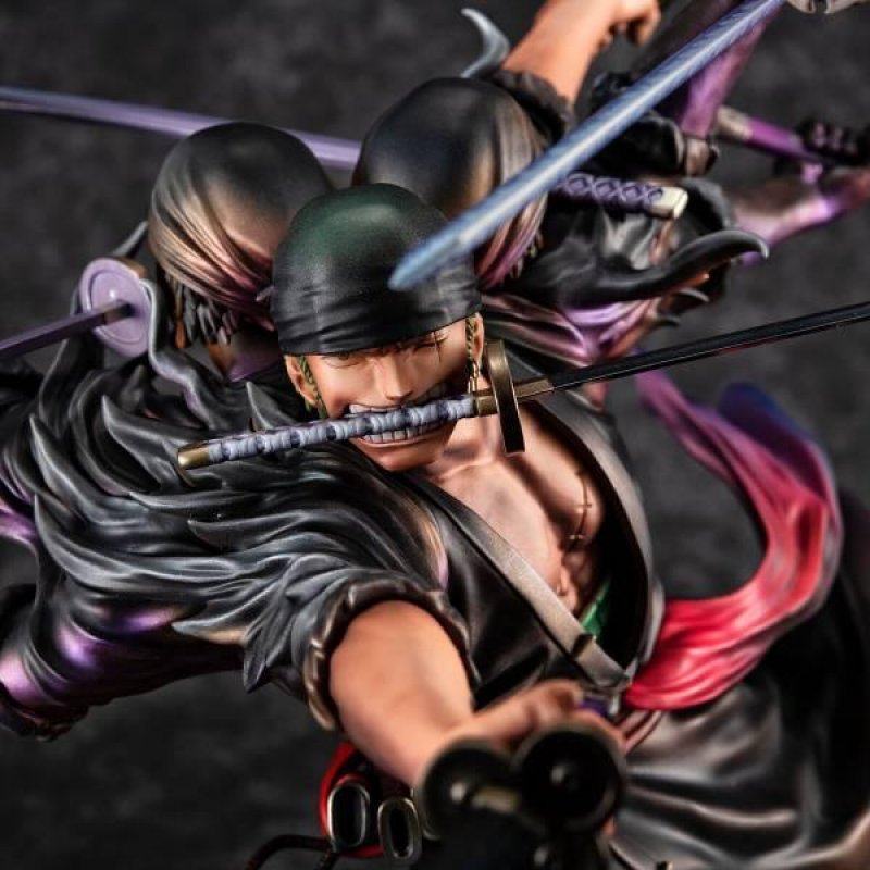 ONE PIECE - Zoro Vers. demon spirit kyuutouryuu asura - Statuette 17cm