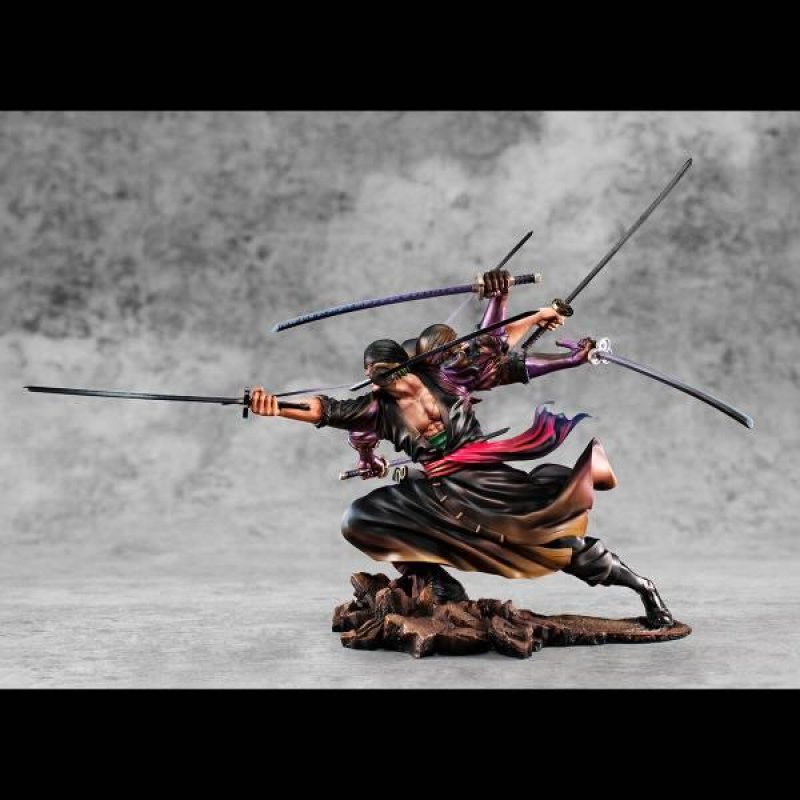 ONE PIECE - Zoro Vers. demon spirit kyuutouryuu asura - Statuette 17cm