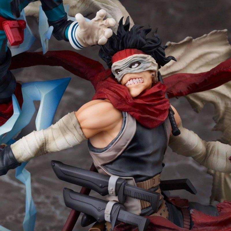 MY HERO ACADEMIA - Izuku Midoriya VS Stain - Statuette PVC 30cm