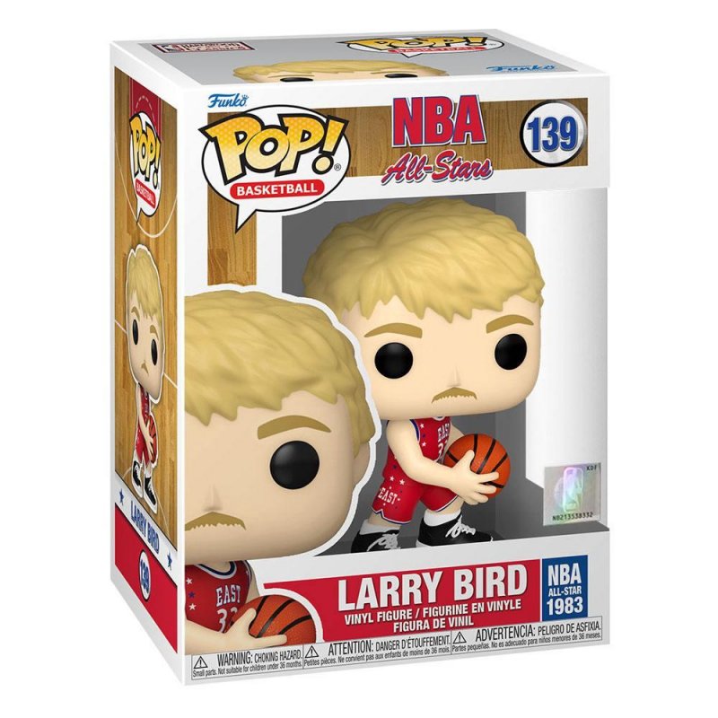 NBA Legends - POP N° 139 - Larry Bird (Red All star uni 1983)