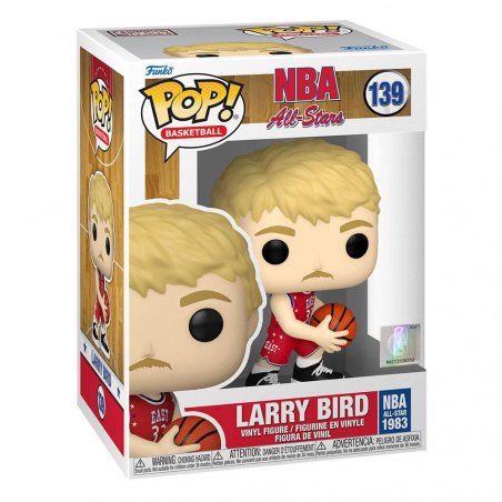 NBA Legends - POP N° 139 - Larry Bird (Red All star uni 1983)