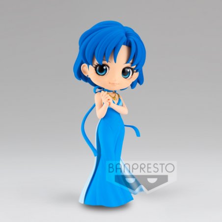 PRETTY GUARDIAN SAILOR MOON - Princess Mercury Vers.A- Q Posket 14cm