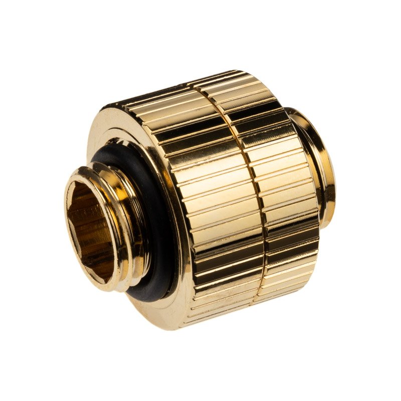 EK Water Blocks Quantum Torque G1/4 Zoll Verlängerung gerade MM 14 - drehbar, gold