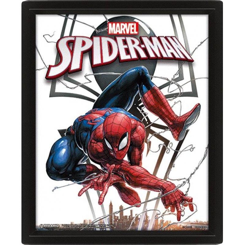 MARVEL CADRE 3D LENTICULAIRE SPIDERMAN/VENOM