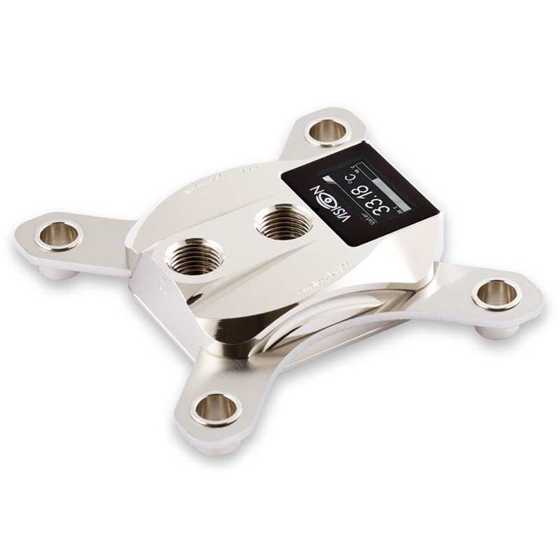 aqua computer cuplex kryos NEXT mit VISION LGA 1700 - Nickel/Nickel