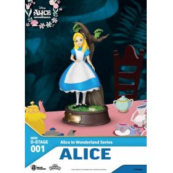 DISNEY - Alice - Statuette Mini Diorama 10cm