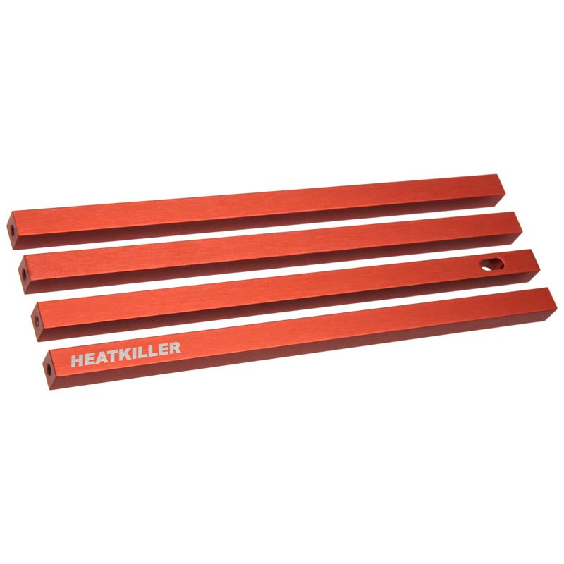 Watercool compatible Heatkiller Tube - Streben-Kit 200 mm Rouge