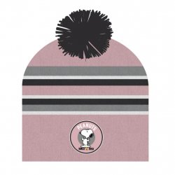 SNOOPY - Bonnet Pompon Jacquard - Enfants