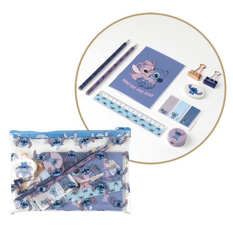 LILO & STITCH - You're My Fav - Set papeterie 12 Pc