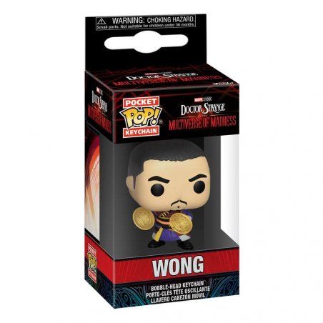 MARVEL - Pocket Pop Keychains -Doctor Strange 2 - Wong - 4cm