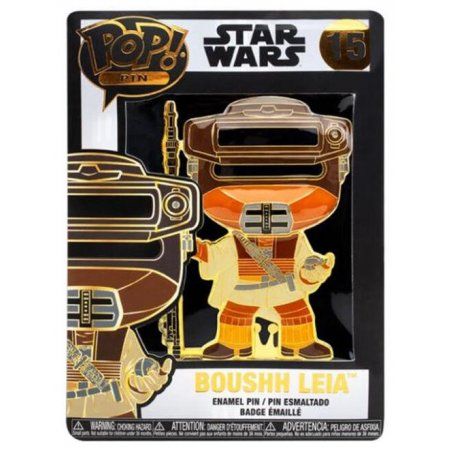 STAR WARS - Pop Large Enamel Pin N° 15 - Boushh Leia