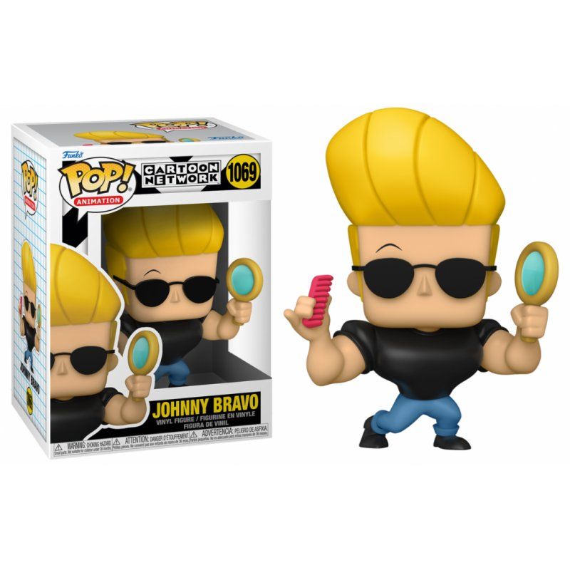 JOHNNY BRAVO - POP N° 1069 - Johnny w/Mirror& Comb