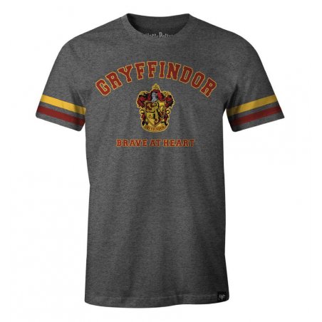 HARRY POTTER - T-Shirt Gryffindor Brave at Heart (XL)