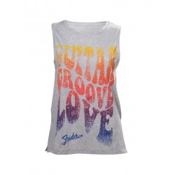 FENDER - T-Shirt Guitar Groove Love - Women's Top (XL)