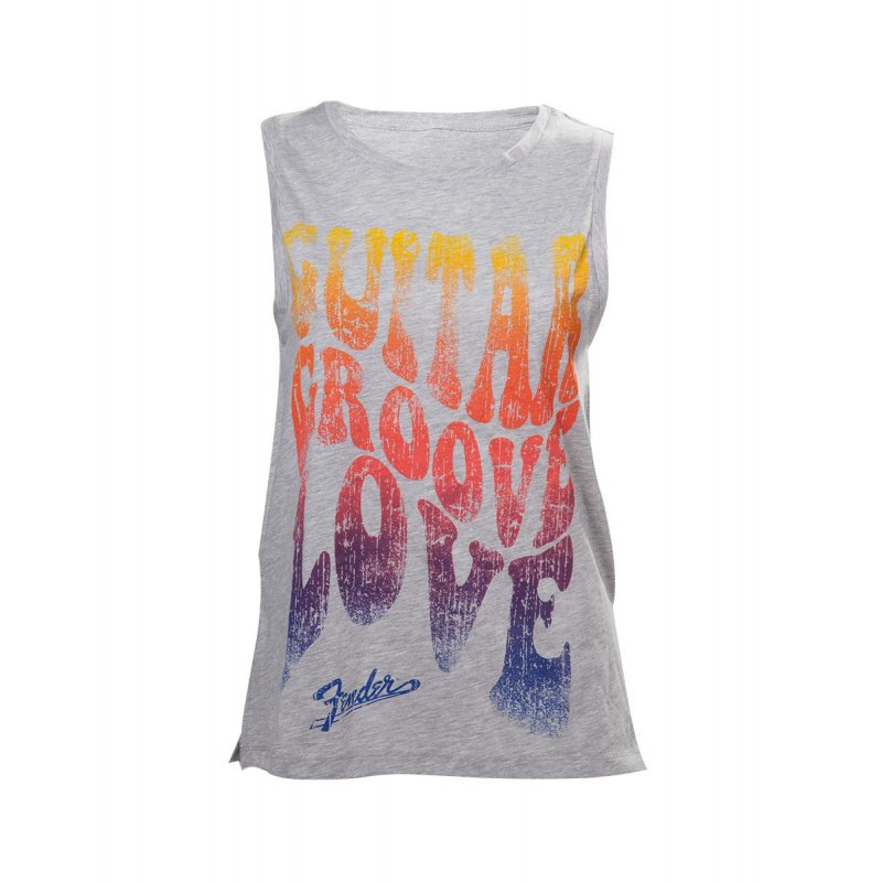 FENDER - T-Shirt Guitar Groove Love - Women's Top (XL)